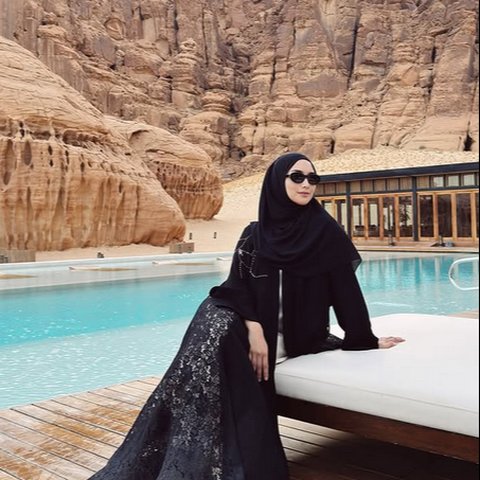 Secantik Bidadari, Potret Citra Kirana Kunjungi Al Ula - Keindahan Pemandangan Disebut Bak di Negeri Dongeng