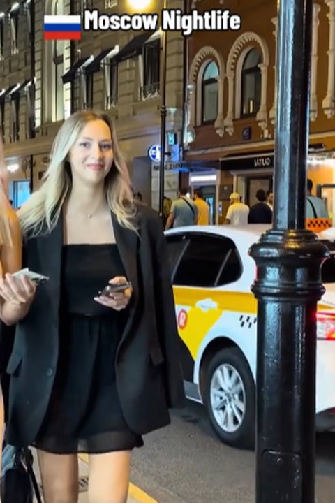 Potret Kehidupan Malam di Moskow Rusia yang Jarang Tersorot, Banyak yang Bening Bertebaran