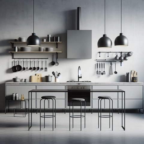 10 Desain Kitchen Set Minimalis Futuristik untuk Dapur Sempit, Bikin Betah Masak dan Ngopi di Dapur