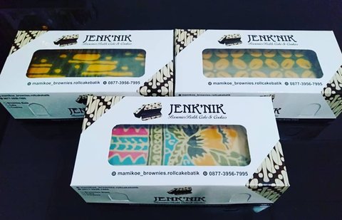 Brownies Batik Produksi Jenk&amp;amp;#039;Nik Mamikoe Jogja