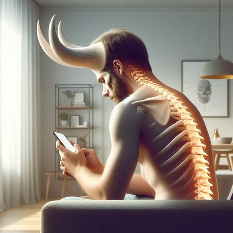Tak Hanya Pengaruhi Mental, Penggunaan Smartphone Manusia Saat Ini Buat Tumbuhnya 'Tanduk' di Manusia