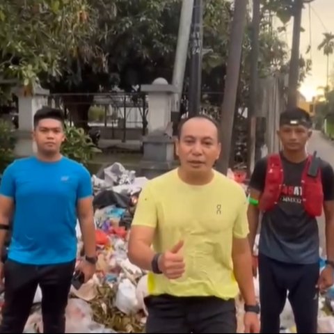 Jenderal Bintang 2 Murka, Lagi Asyik Olahraga Pagi Lihat Gunungan Sampah, Bau Busuk Menusuk Hidung