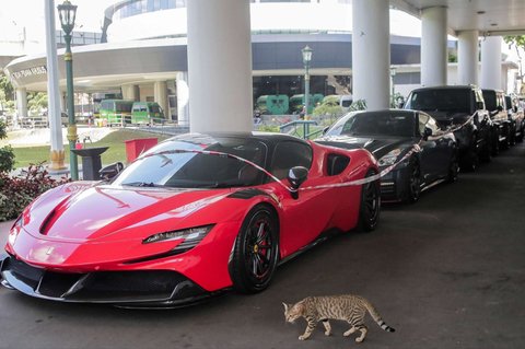 Inilah Mobil Mewah dan Moge yang Disita Kejagung Terkait Suap Hakim PN Jakpus, Ada Nissan GT-R hingga Ferrari Spider