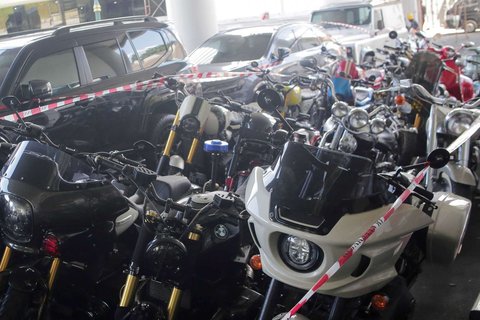 Inilah Mobil Mewah dan Moge yang Disita Kejagung Terkait Suap Hakim PN Jakpus, Ada Nissan GT-R hingga Ferrari Spider