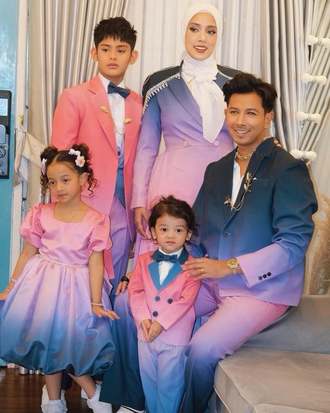 Harmonis Selalu, 6 Potret Keluarga Sonny Septian dan Fairuz yang Hobi Pakai Outfit Serasi