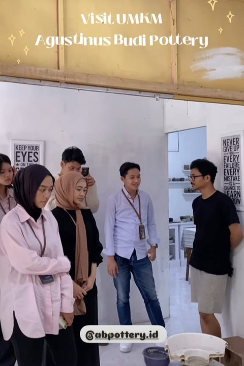 Dari Teknik ke Keramik, Ini Kisah Perjalanan AB Pottery UMKM Binaan BRI yang Tembus Pasar Global