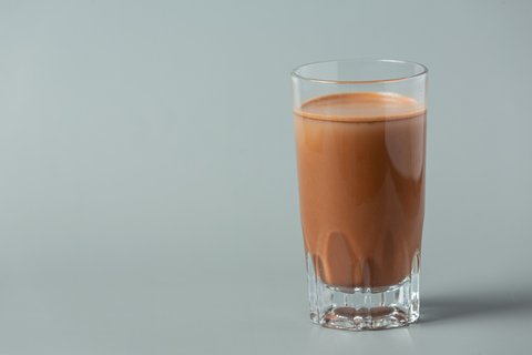Ilustrasi Susu Cokelat