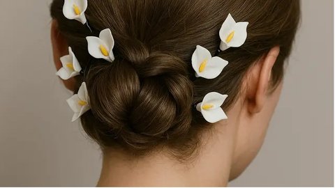 Ilustrasi Sanggul Modern