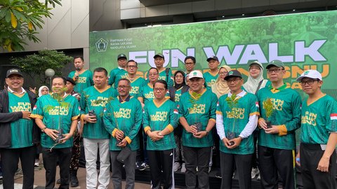 ISNU Gelar Fun Walk di CFD Jakarta, Soroti Isu Lingkungan dan Kolaborasi Sarjana