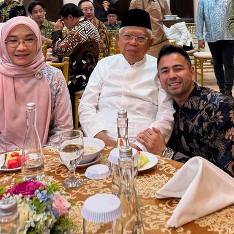 Potret Raffi Ahmad Bertemu Ma'ruf Amin, Dapat Wejangan Soal Integritas Hingga Perjuangan Membangun Bangsa