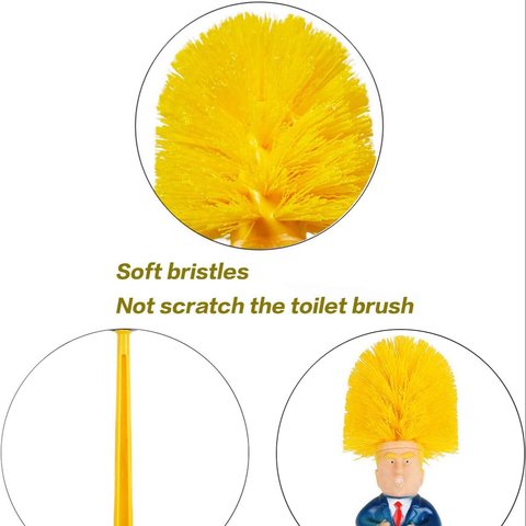 Borong Sikat WC Murah Bergambar Donald Trump