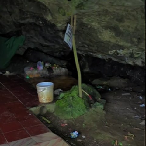 Potret Pemandian di Gua Cilacap, Diduga Banyak Didatangi Pejabat dan Artis