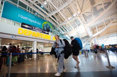 Suasana Bandara I Gusti Ngurah Rai, Badung, Bali, yang meraih penghargaan bergengsi dalam ajang World Airport Awards 2025.