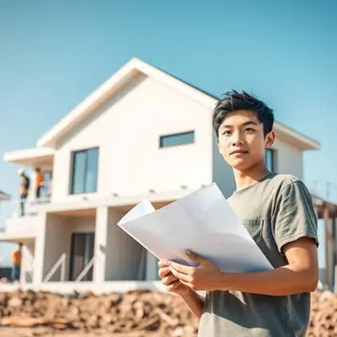 mimpi bangun rumah baru Ilustrasi dibuat AI
