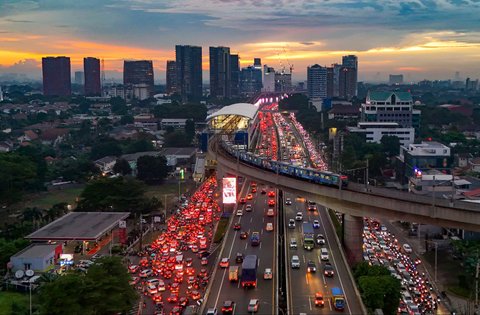 FOTO: Menuju Kota Global, Jakarta Terus Berbenah di Tengah Krisis Perkotaan