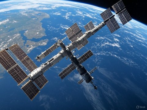 Berapa Kecepatan Stasiun Luar Angkasa Mengelilingi Bumi? Ini Hitung-hitungan Terbaru