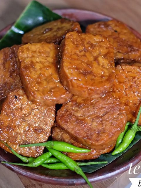 Ilustrasi Tempe Bacem