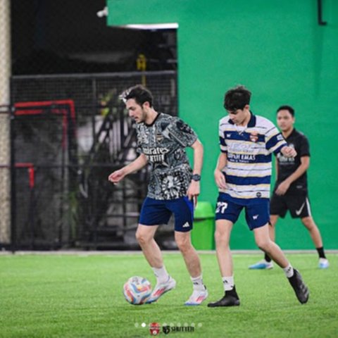 5 Potret Ganteng Arsen Anak Rifky Balweel, Genap 14 Tahun Sudah Sepantar Sang Ayah - Hobinya Sepakbola