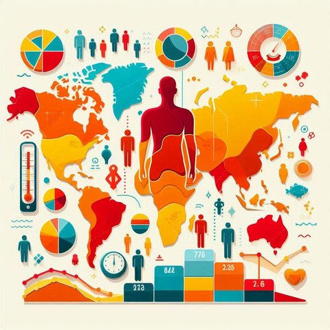 Ilustrasi Obesitas di Seluruh Dunia