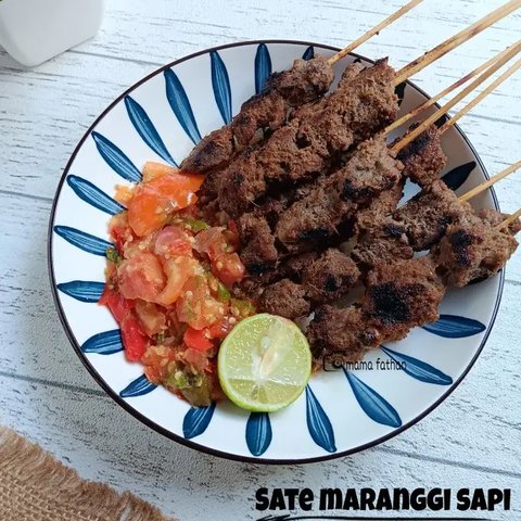 Ilustrasi Sate Maranggi
