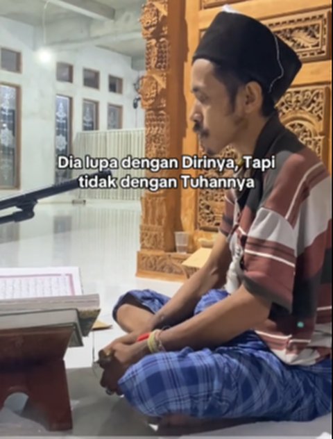 ODGJ ini Lupa pada Dunia, Tapi Tidak dengan Tuhannya