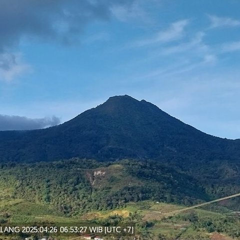 Tak Banyak yang Tahu, Ternyata Ini Daftar Gunung Api di Sumatera Barat