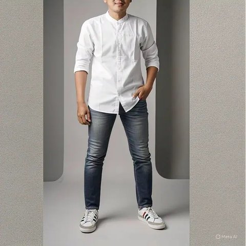 Referensi Outfit Kemeja Putih