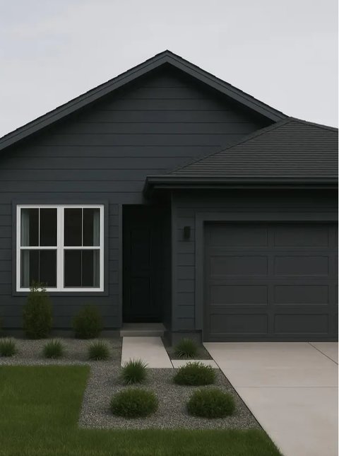Inspirasi Cat Rumah Warna Abu/AI
