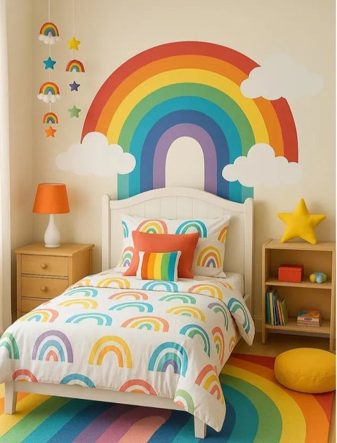 eferensi Desain Kamar Anak Perempuan/AI