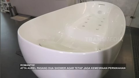 5 Potret Kamar Mandi Aurel Hermansyah & Atta Halilintar Seluas Lapangan Sepakbola, Dilengkapi Bathtub Rp200 Juta
