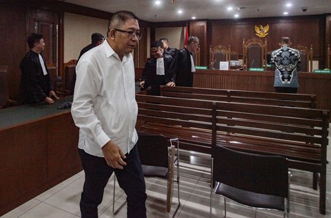 FOTO: Direktur Jasindo Divonis 3,5 Tahun Penjara Terkait Korupsi Rugikan Negara Rp 38 Miliar
