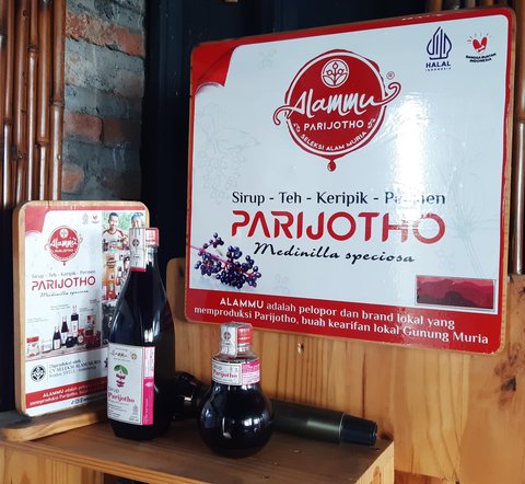 Produk Sirup Parijoto Alammu.