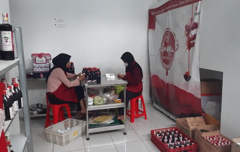 Tempat Produksi Sirup Parijoto Alammu.