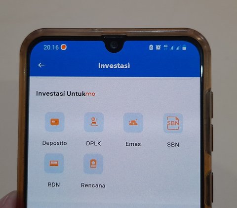 Pilihan investasi di BRImo.