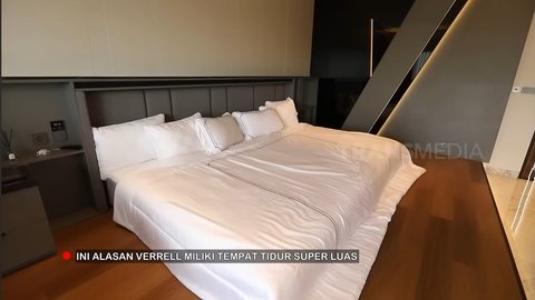 5 Potret Kamar Mewah & Canggih Verrell Bramasta, Ada Ranjang 5 Meter Sebagai Persiapan Punya Istri dan Anak