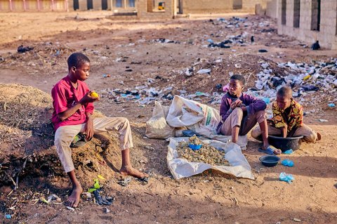 Ilustrasi Anak Kurus