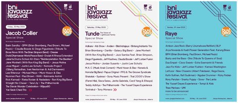 BNI Java Jazz Festival 2025 Hadirkan Line-Up Spektakuler, Berikut Daftar Lengkapnya!