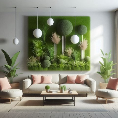 7 Ide Taman Rumput Sintetis Minimalis, Bikin Rumah Adem dan Nyaman untuk Lesehan