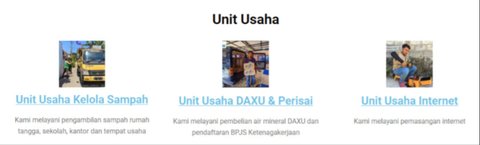 Unit Usaha BUMDes Tamanmartani