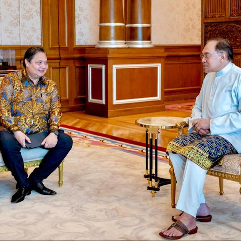Menko Airlangga mengadakan pertemuan dengan Datuk Seri Dr. Ahmad Zahid Hamidi, Deputy Prime Minister of Malaysia I