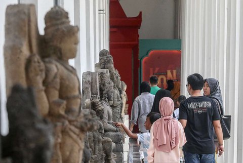 FOTO: Museum Nasional Jadi Alternatif Warga untuk Habiskan Libur Lebaran 2025, Segini Harga Tiketnya!