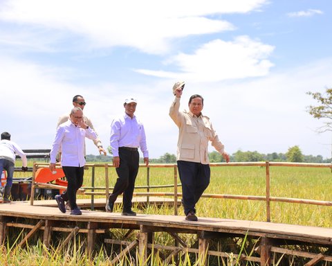 Presiden RI Prabowo Subianto mengapresiasi gerak cepat Menteri Pertanian (Mentan) Andi Amran
