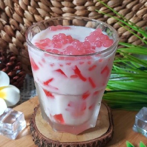 Resep Es Mutiara Susu Segar