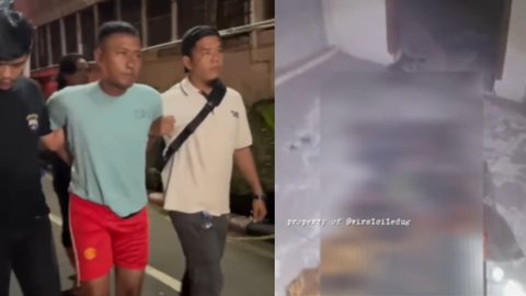 Tampang Pria Tega Bakar Balita di Tangerang, Begini Kondisinya Usai Ditangkap Polisi