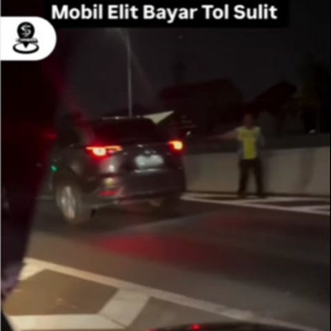 Ini Identitas Mazda Nekat Terobos Gerbang Tol, Mobil Elit Bayar Sulit