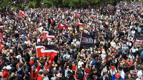 Tens of thousands of people in New Zealand took to the streets to protest against a bill that would change the county's founding treaty between Indigenous Maori and the British Crown. The bill is unlikely to become law.