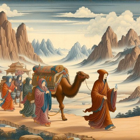 Penyebaran Buddha di Jalur Sutera