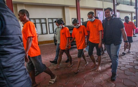FOTO: Polres Jakpus Bekuk Puluhan Terduga Preman yang Bikin Resah, 9 Orang Jadi Tersangka