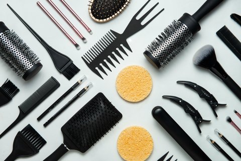 Ilustrasi Alat Styling Rambut
