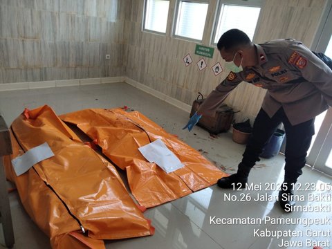 Kantong jenazah terkait ledakan di Garut